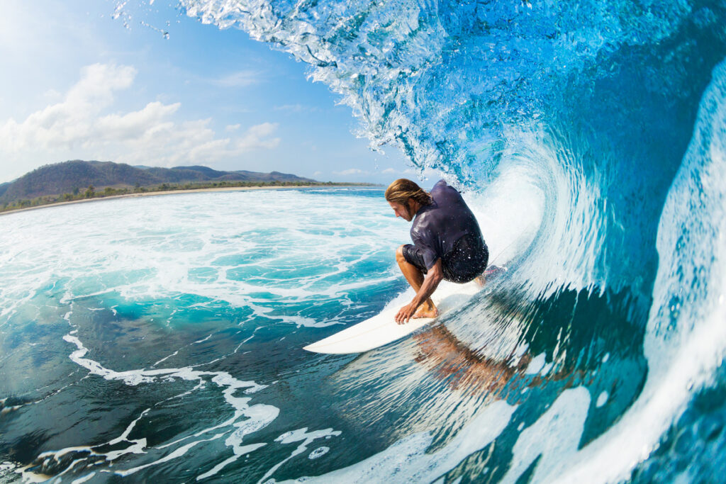 Le surf proche de Mimizan