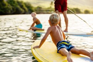 Paddle en famille près de Mimizan